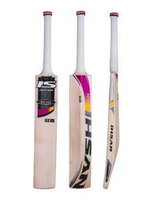 Bate de críquet ihsan sports revo GX 85 edición English Willow con funda de bate gratuita, agarre adicional y lámina protectora, todo incluido. - Product Image 4