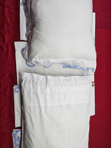 Lujosas fundas de almohada bordadas a mano de estilo europeo, manualidades de punto de cruz y costura, acepta pedidos a granel, producto caliente - Product Image 5