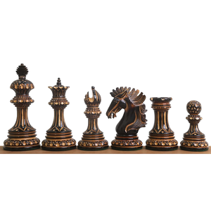 Handmade Silk Screen Printed <b>Wooden</b> <b>Chess</b> <b>Set</b> Pieces <b>Wooden</b> Chessmen for Home, Office, Game Room and Tabletop Display - Product Image 1