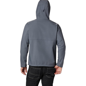 Hooded Softshell Jacket Fashionable Men <b>Waterproof</b> and Custom Made Best Breathable Material <b>Warm</b> Winter Softshell Jacket for Men - Product Image 3