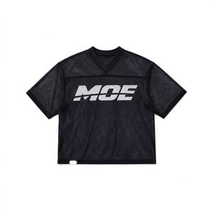 Camiseta de Fútbol Americano Personalizada Unisex Ligera de Malla Transparente, Venta al Por Mayor, Transpirable, Cuello en V, Estilo Hip Hop Urbano Premium - Product Image 2