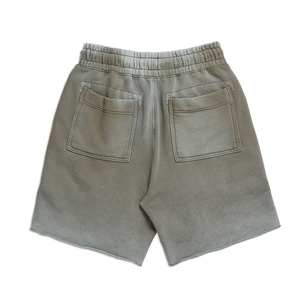 Shorts légers pour hommes, effet délavé, confortables, vente en gros, en ligne - Product Image 2