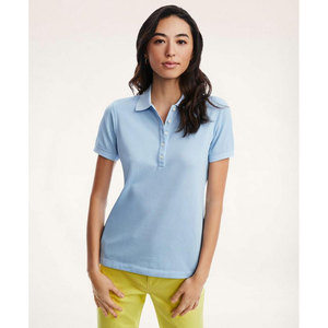 Chemises Polo de Golf pour Femmes en Gros, Logo Brodé Personnalisé, Manches Courtes, Respirantes, en Piqué, Tenues de Sport d'Équipe, Uniformes de Travail, Été - Product Image 5