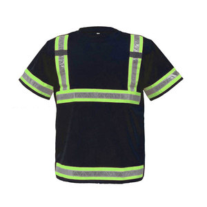 Uniforme de Trabajo Personalizado para Hombre, de Alta Visibilidad, con Cinta Reflectante Plateada FR, Antiarrugas, Certificado CE, 240GSM, Poliéster - Product Image 5