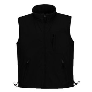 เสื้อแจ็คเก็ตหนาแบบลำลองสำหรับผู้ชาย ปี 2026  คอตั้ง  ไม่มีแขน  บุด้วยผ้าฝ้าย  ปักโลโก้ด้านหน้า  พร้อมป้ายโลโก้แบบกำหนดเองสำหรับฤดูหนาว - Product Image 4