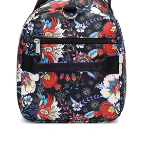 Sacs de sport à bandoulière en nylon imperméable à fermeture éclair, grande capacité, écologiques, avec logo personnalisé, pliables, unisexes, sublimation - Product Image 4