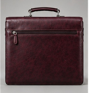 Luxury Genuine <b>Leather</b> <b>Messenger</b> Retro Classic Portable Vintage Office Laptop Business Casual Soft <b>Bag</b> Men Travel Use Full Grain - Product Image 2
