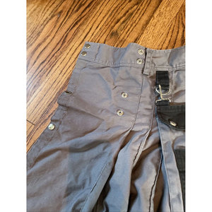 Ceinture plissée noire à deux tons pour femme, style utilitaire, avec boucles et passants, tailles OEM/ODM, mode féminine 2026 - Product Image 4