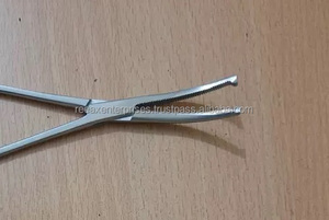 คีมหนีบหลอดเลือดโคเชอร์แบบโค้ง ทำจากเหล็กกล้าไร้สนิม ขนาด 6 นิ้ว อุปกรณ์ผ่าตัดทั่วไป - Product Image 5