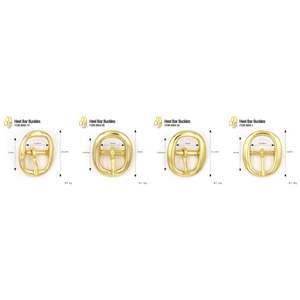 Ganchos de Presión de Latón MACRO TREASURE, Resistentes al Agua y Duraderos, con Botón, Ojo Redondo Giratorio, Anillos de Rodillo y Modelos 300B - Product Image 2