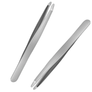 Pinzas de Precisión para Cejas de Acero Inoxidable con Punta Puntiaguda de 9.7 cm, Reutilizables, Estilo Moderno para un Diseño de Cejas Perfecto - Product Image 4