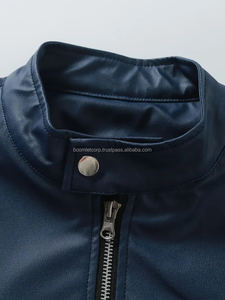 Veste de moto motard pour hommes en cuir de vachette 100% Original de qualité supérieure Personnaliser le service de logo Vestes de motard pour hommes. - Product Image 3