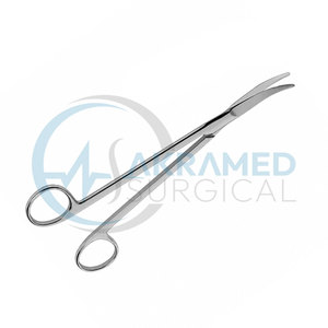 Tijeras de Disección Vascular Jorgenson Satinsky de Acero Inoxidable, Instrumento de Cirugía General, CE ISO, Reutilizables, Curvas - Product Image 5