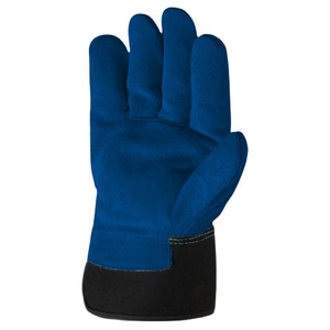 Gants chauds d'hiver en coton rouge, isolés thermiquement, unisexes, à enfiler, pour l'extérieur - Product Image 2