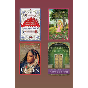 La Dernière Reine + La Forêt des Enchantements + Le Palais des Illusions + L'Indépendance par l'auteur Chitra Banerjee Divakaruni - Product Image 1
