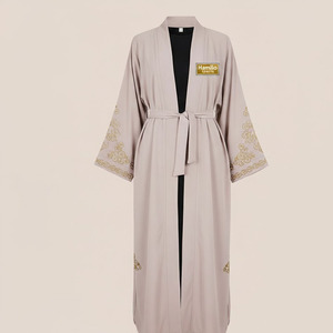 Robe Abaya Kaftan de style modeste pour femmes, vente en gros à Dubaï, pour la prière de l'Aïd, Ramadan, vêtements islamiques en provenance du Pakistan - Product Image 1