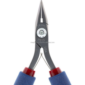 Tronex – pince à bec court de haute qualité, 4.9 pouces, P513, pointe courte, outil de fabrication de bijoux, en acier inoxydable, personnalisé, bricolage - Product Image 6