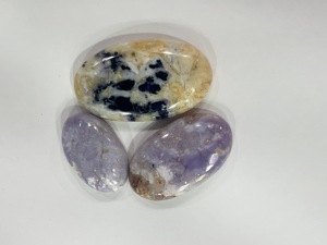 Lot de 10 cabochons en pierre naturelle violette de qualité AA, 37g, vente en gros de pierres précieuses en vrac pour la fabrication de bijoux, fournisseur en gros - Product Image 3