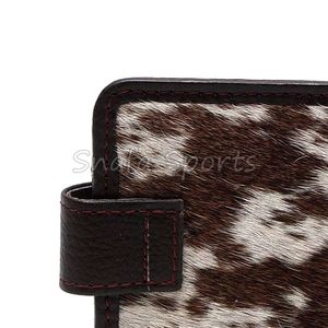 Portefeuille en cuir de vache véritable sur mesure, logo personnalisé, vente en gros, portefeuilles de marque en cuir de vache véritable - Product Image 4