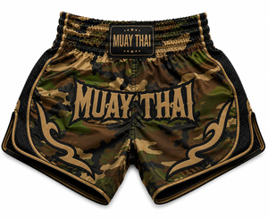 Shorts de Muay Thai à taille élastique, shorts de compétition de Muay Thai, shorts d'entraînement de Muay Thai pour hommes, shorts d'entraînement de Muay Thai pour femmes - Product Image 5