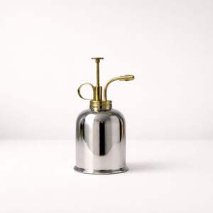 Elegante pulverizador de plantas con acabado plateado pulido, bomba de pulverización ultrafina para jardinería en interiores, a prueba de fugas, de larga duración. - Product Image 2