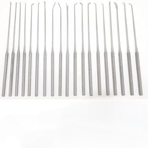 ชุดเครื่องมือผ่าตัดจุลศัลยกรรมโรตัน 19 ชิ้น ทำจากเหล็กกล้าไร้สนิม ใช้ซ้ำได้ สำหรับการผ่าตัดสมอง - Product Image 2