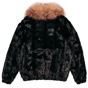 Premium Women's Faux Fur Long <b>Coat</b> Elegant Winter Warm Plush Fashion Outerwear Custom Logo OEM Factory Direct Wholesale - Product Image 6