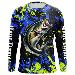 Chemise de pêche avec drapeau canadien pour hommes, manches longues, UPF 50, anti-UV, polyester imprimé, vêtements d'extérieur - Product Image 5