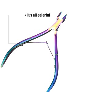 กรรไกรตัดหนังกำพร้า คมมาก กรรไกรตัดหนังกำพร้าสแตนเลส อุปกรณ์ทำเล็บเท้า ที่ดันหนังกำพร้า - Product Image 3