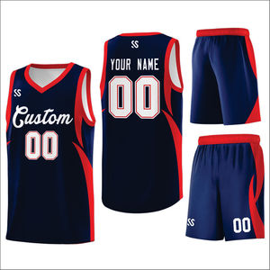 Uniforme de Baloncesto al Por Mayor de Fábrica, Traje Deportivo Personalizado de Alta Calidad con Logotipo y Nombre Impresos, Camiseta de Baloncesto Transpirable para Hombre Adulto - Product Image 3
