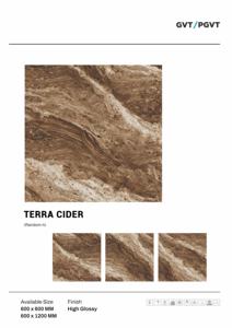 Carreaux de porcelaine haute résistance et haute brillance, format 600x600, grand format, pour sol, mur et usage commercial - Product Image 2