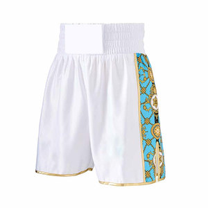 Pantalones Cortos de Boxeo Transpirables y Ligeros, Pantalones Cortos de Boxeo de Marca Privada, Pantalones Cortos de Boxeo de Color Sólido, Tallas Grandes - Product Image 1
