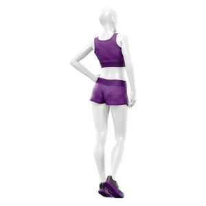 Custom Women's Yoga Set Sports Bra And <b>Shorts</b> <b>Seamless</b> Workout <b>Gym</b> Fitness Activewear Quick Dry Stretch Sportswear - Product Image 2