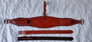 Cincha de neopreno para caballo estilo western / Cincha ecuestre para caballo estilo western, cincha de cuero al por mayor, cincha de cuero de alta demanda - Product Image 3