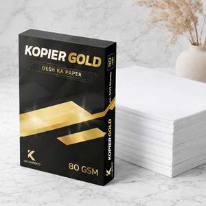 กระดาษถ่ายเอกสารคุณภาพพรีเมียม A4 สีขาว 80 แกรม สำหรับการดูดซึมหมึกที่เรียบเนียนและข้อความคมชัด ราคาส่งออก - Product Image 1