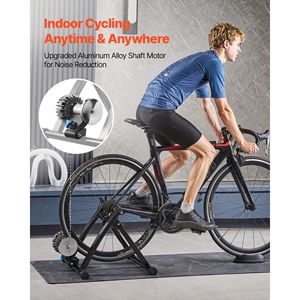 Support d'entraînement pliable pour vélo de 26-29 pouces 700C, simulateur de vélo d'intérieur rapide pour l'exercice et la pratique du cyclisme - Product Image 3