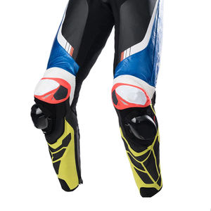 Pakistan Made Breathable Racing Motorbike Leather Suit Two Piece Custom Design High Quality Custom Color Logo <b>Waterproof</b> Summer - Product Image 2