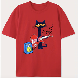 Camisetas gráficas para mujer, camisetas de talla grande para mujer, camiseta en blanco, Camisetas estampadas informales de punto con estampado de ajuste Regular - Product Image 5