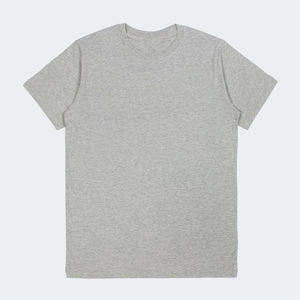 Camisetas Transpirables de Algodón Orgánico/Poliéster, Bordadas con Diseño a Cuadros, Hombros Caídos, Talla Grande, Unisex, Ecológicas, 430g, Comprimidas - Product Image 4