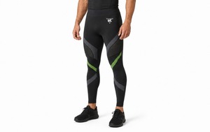 Leggings de compression MMA pour hommes, longueur intégrale, taille mi-haute élastique, séchage rapide, respirants, pour yoga, gym et entraînement, durables - Product Image 4