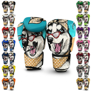 Guantes de Boxeo Multiusos de Primera Calidad con Diseño Personalizado, para Entrenamiento, Sparring, Boxeo, Fitness, Gimnasio, Kickboxing - Product Image 1
