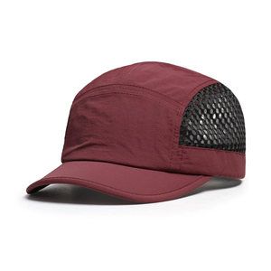 Casquettes de baseball vintage personnalisées en denim de coton délavé, style rétro déchiré, ajustables, pour le sport et la protection solaire, vente en gros - Product Image 5
