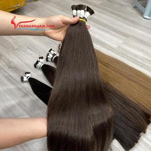 Vietnamese Raw Colored Bulk Human Hair <b>for</b> <b>Braiding</b> Double Drawn No Weft Wholesale Price Ready To Ship - Product Image 5