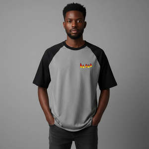 T-shirts pour hommes à col rond, couleur gris noir, personnalisables OEM, logo imprimé DFT, vêtements décontractés, manches courtes, séchage rapide - Product Image 6