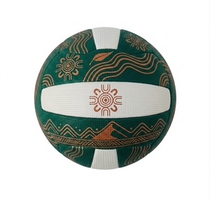 Balones de Netball Premium Club, Diseño Inspirado en el Arte Tradicional, Logotipo del Equipo Personalizado, Sublimación Completa, Calidad Profesional de Fábrica - Product Image 5