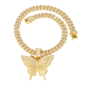 Nuevo Colgante de Mariposa de Plata 925 con Baño de Rodio y Cristales de Circonia, Microincrustaciones, Unisex, para Uso Diario - Product Image 4