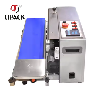 Selladora de banda continua horizontal UPAK SF150W / SF150SW con transportador ancho, máquina automática de sellado térmico para bolsas de alimentos y plástico - Product Image 3