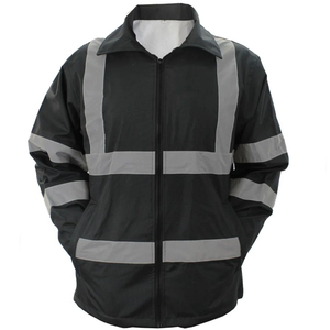 <b>Mens</b> High Visibility Waterproof Safety <b>Jacket</b> <b>Reflective</b> Industrial Workwear for Construction Workers - Product Image 5