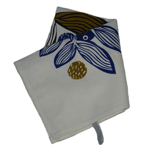 Serviette de cuisine pliable imprimée, hypoallergénique, à séchage rapide, en coton recyclé, écologique, jetable, prix abordable, vente en gros - Product Image 5