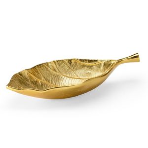 Bandeja de Servicio Grande de Aluminio con Forma de Hoja para Servicio de Catering y Exhibición en Buffet - Product Image 6